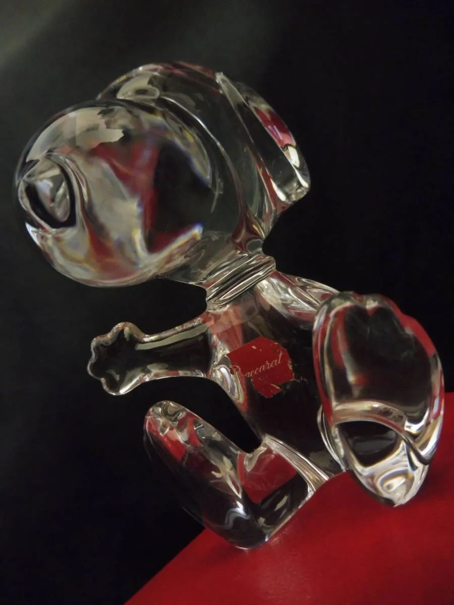 新品箱付 バカラ Baccarat スヌーピー クリスタル スヌーピー クリスタル (64