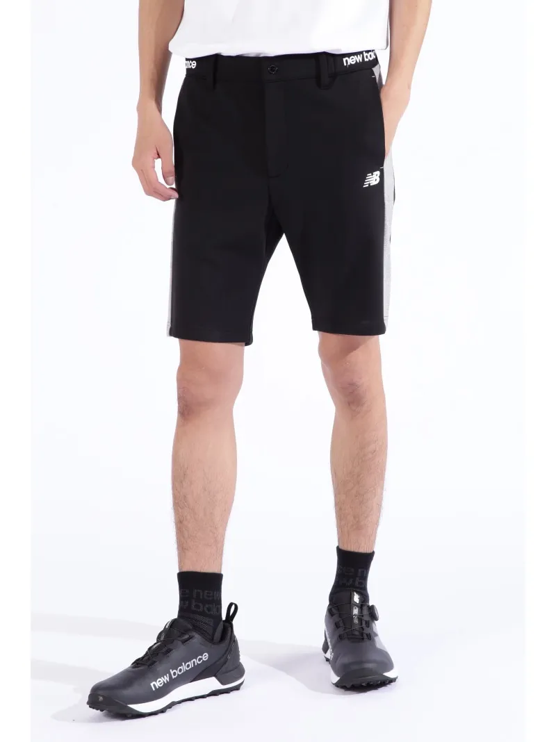 New Balance Golf 軽量ダンボール裏メッシュ スウェット ショートパンツ (MENS SPORT) ニューバランスゴルフ パンツ その他のパンツ ブラック ベージュ グレー【送料無料】