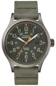 【送料無料】腕時計 ウォッチ スカウトグリーンファブリックベルトウォッチtimex expedition scout correa de tela verde tw4b14000d7pf relojes