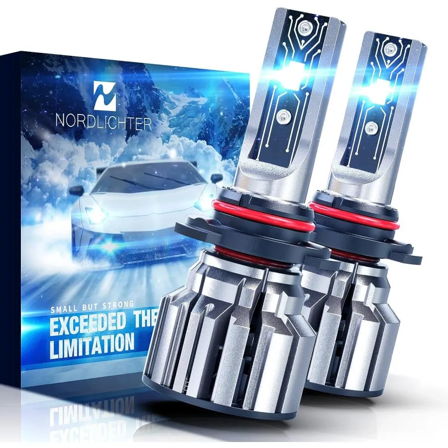 【並行輸入品】N NORDLICHTER 9005 LED ヘッドライト電球 16000LM 70W 6500K キセノン ホワイト HB3 ハロゲン