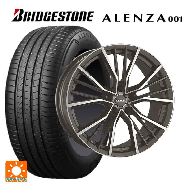 アウディ SQ5(FYD系)用 235/60R18 103W ブリヂストン アレンザ001 正規品 マック ユニオン