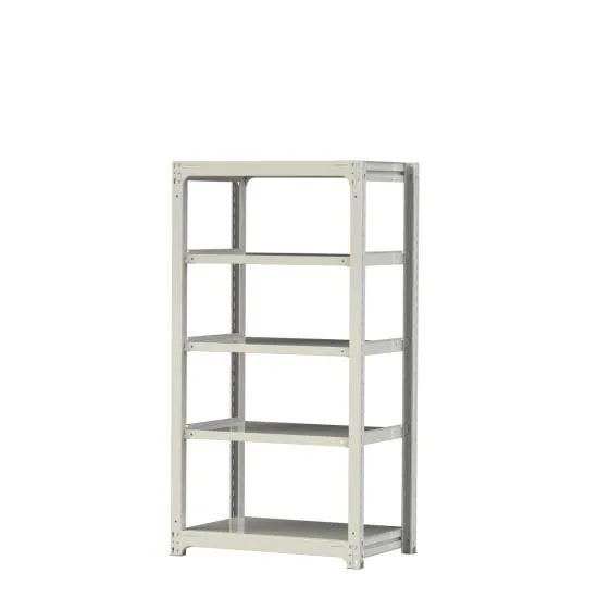 【直送品】 山金工業 ボルトレス中量ラック 300kg/段 単体 3S6362-5W 【大型】