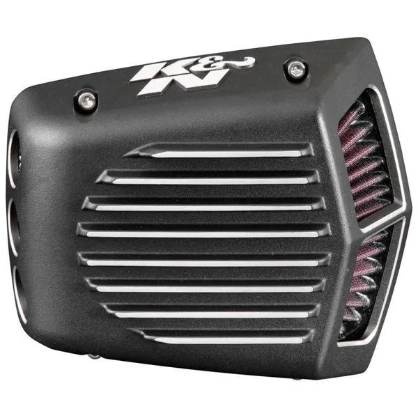 knnRK-3950 K\u0026N Street Metal Intake System for 01-16 Harley-Davidson Softail/Dyna - Shaker Black JP店