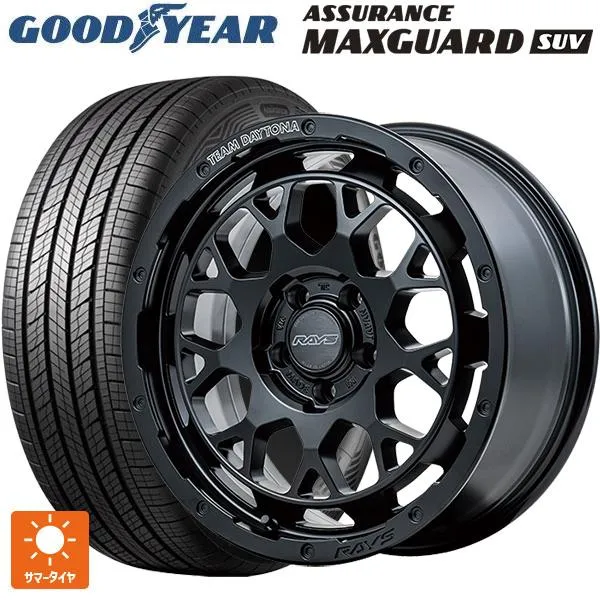 スズキ ジムニーシエラ(74系)用 215/70R16 100H グッドイヤー アシュアランス マックスガード SUV チームデイトナ M9+