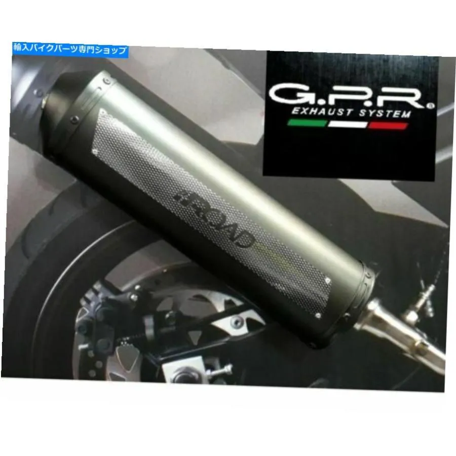 サイレンサー Sym HD 200 EVO 2006/14サイレンサーフルシステムGPRストリート4ロード SYM HD 200 EVO 2006/14 SILENCER FULL SYSTEM GPR STREET 4ROAD