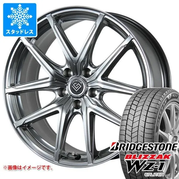 レクサス IS 30系用 スタッドレス ブリヂストン ブリザック WZ-1 235/40R19 92Q 2025年10月発売サイズ ロンギヌス RE-X