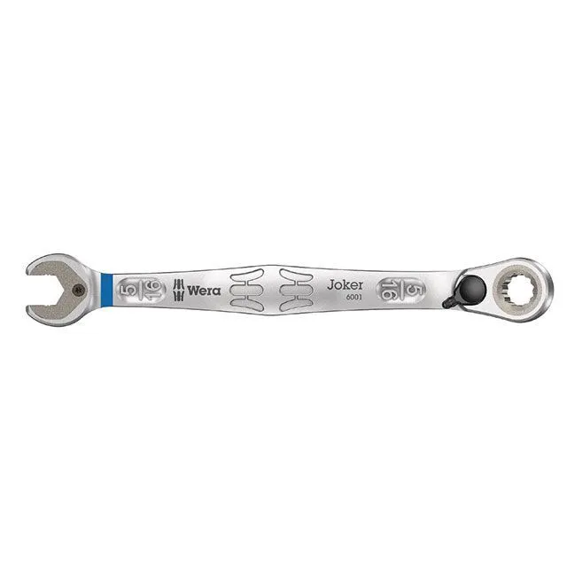 WERA 020075 コンビネーションラチェットレンチ JOKER 角度付きラチェットヘッド スパナ部内側口幅5/16inch 全長144mm ・020075 ヴェラ ハンドツール