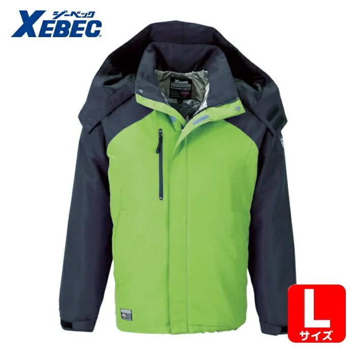 ジーベック 232アルミ蓄熱ブルゾン イエローグリーン L (1着) 232-84-L