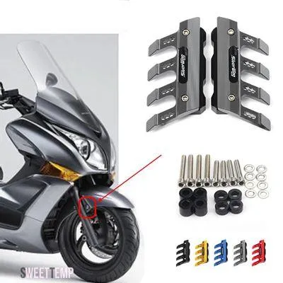 互換品 ホンダ ウイング GT400 GT600 バイク用 CNC アクセサリー マッドガード サイドプロテクションブロック フロントフェンダー 転倒防止スライダー