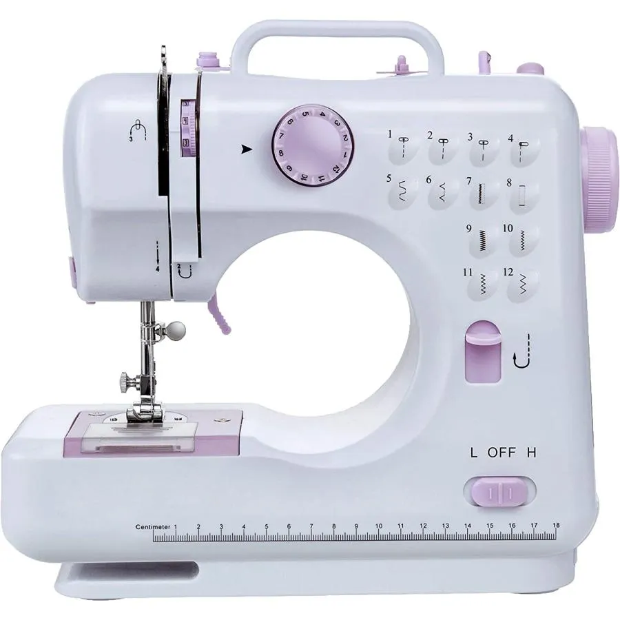 【並行輸入品】 KPCB Tech 505 Sewing Machines and for Beginners with 12 Stitches an