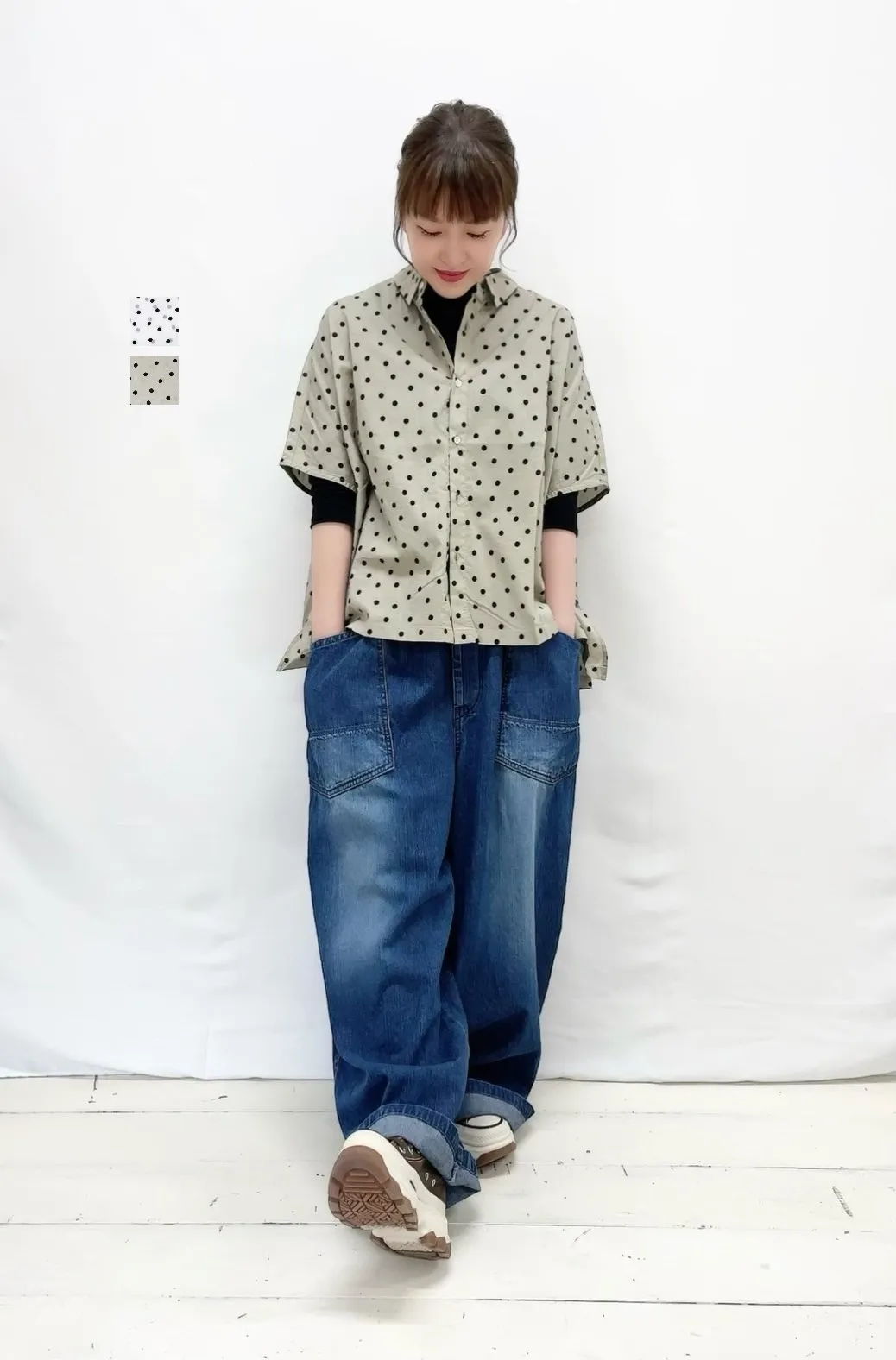 【grin】DOTローンウインドSH / 8262T-014