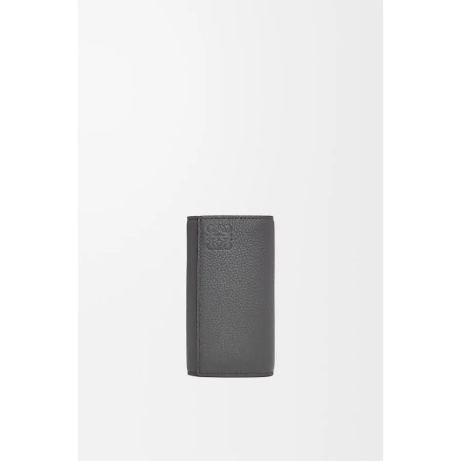 ロエベ LOEWE 2025秋冬メンズ キーケース（ソフトグレインカーフ）【アンスラサイト 】【送料無料】【正規品】