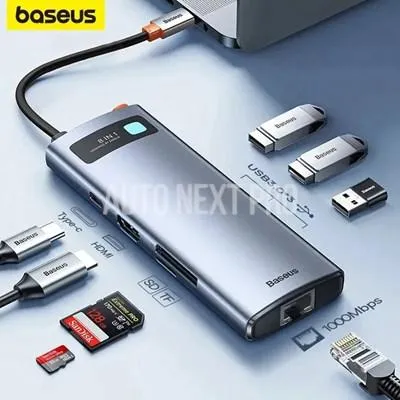 【並行輸入品】Baseus 4k 60hz usb cハブタイプc toイーサネットポートpd 100wアダプター用macbook pro usb 3.0用ラップトップ