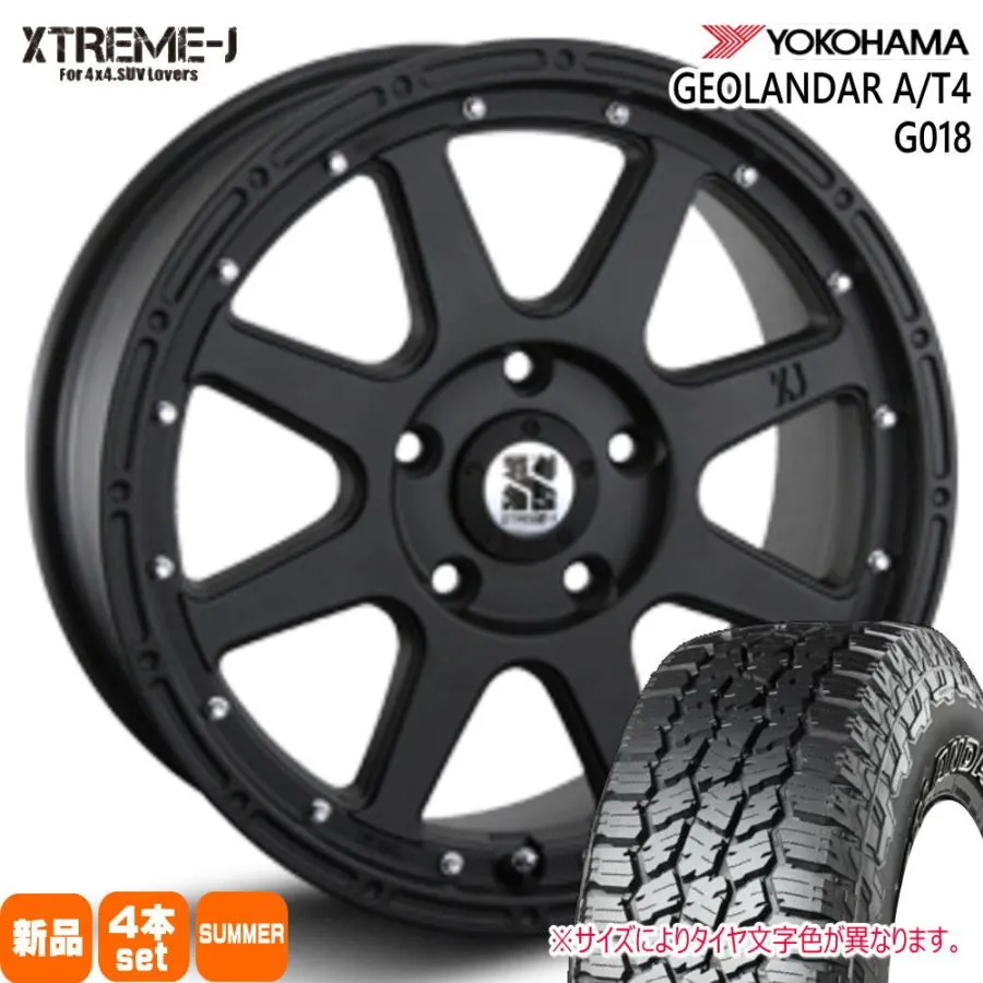 トヨタ RAV4  ヨコハマ 245/70R16 111H  GEOLANDAR A/T4 G018 夏用 サマータイヤ XTREME-J 16インチ
