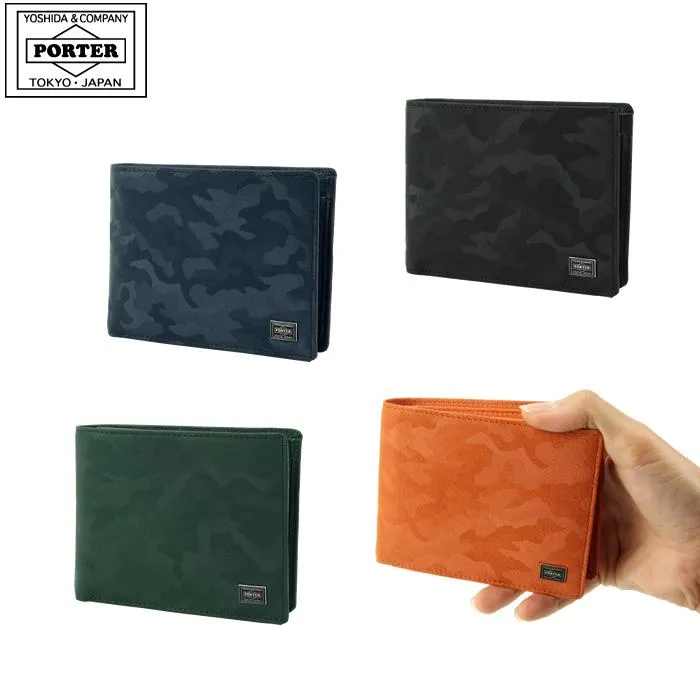 ポーター ワンダー ウォレット 342-03840  吉田カバンPORTER WONDER 迷彩柄 2つ折り財布