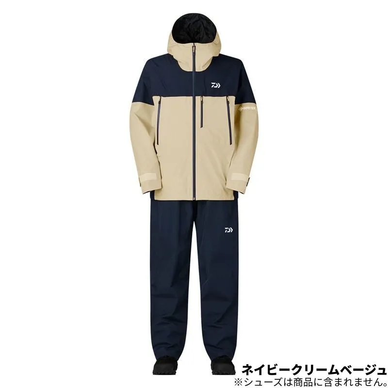 ダイワ ウェア DR-1926 GORE-TEX バーサタイルレインスーツ M ネイビークリームベージュ