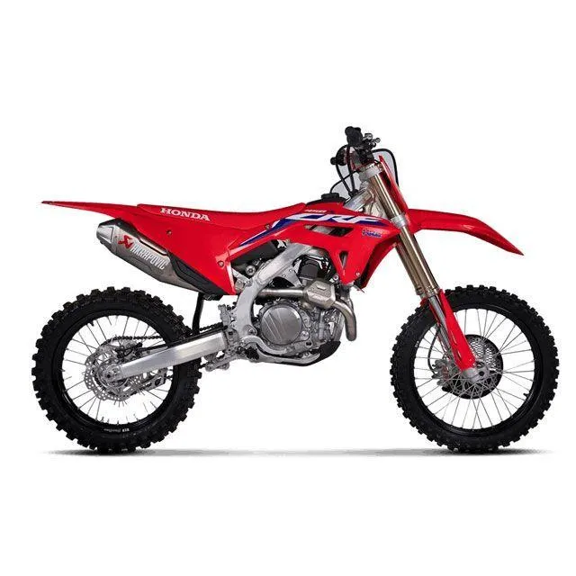 アクラポビッチ CRF450R/RX エボリューションライン チタン AKRAPOVIC