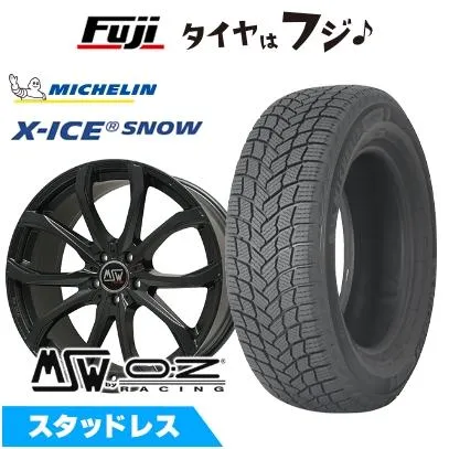 新品 輸入車用 BMW 1シリーズ（F70） スタッドレスタイヤ ホイール4本セット 225/45R18 ミシュラン エックスアイス スノー MSW by OZ Racing MSW 48 8J 18インチ