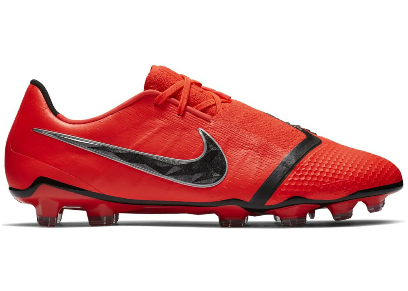 ナイキ エリート クリムゾン 黒色 ブラック スニーカー メンズ NIKE PHANTOM VENOM ELITE FG BRIGHT CRIMSON / BRIGHT CRIMSON BLACK