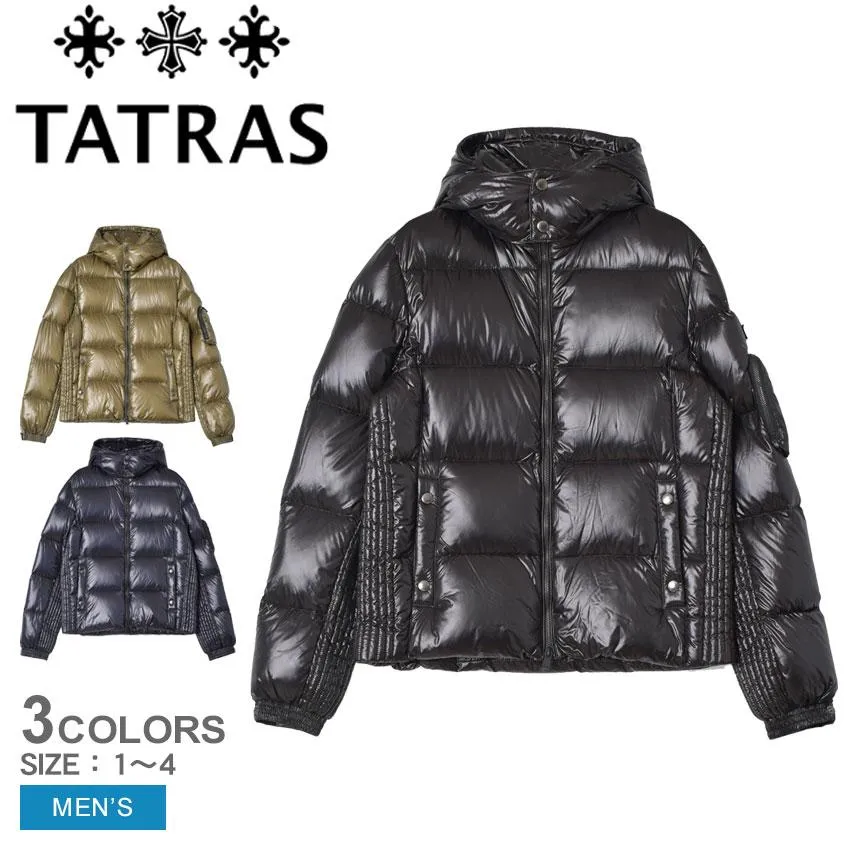 タトラス ダウンジャケット メンズ ベルボ TATRAS MTAT24A4562-D ブラック 黒 カーキ アウター ダウン ブルゾン フェザー ミドル