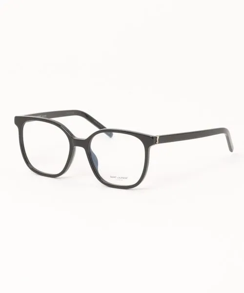 伊達メガネ メガネ 眼鏡 「SAINT LAURENT/サンローラン」ウェリントン メガネ SL M155 001 レディース メンズ