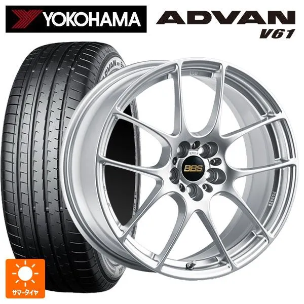 ミツビシ アウトランダー(5LA GNOW)用 235/60R18 103V ヨコハマ アドバン V61 正規品 RF