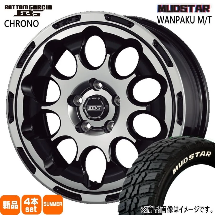195/60R17 90S マッドスター WANPAKU MT 夏用 サマータイヤ BOTTOM GARCIA CHRONO 60系 プリウス カムリ ティアナ J32 etc  17インチ