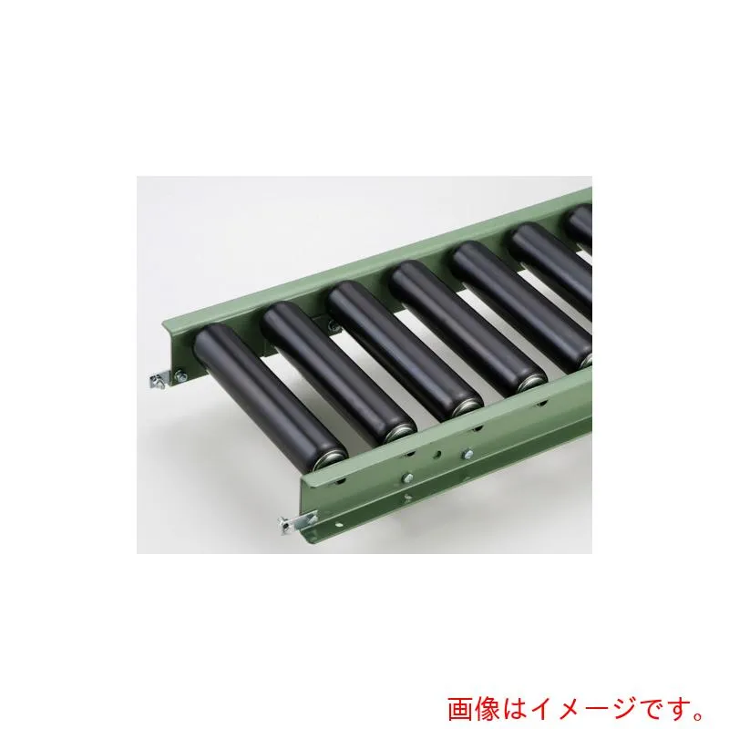 【別途送料あり】マキテック（MAKI） スチール製ローラコンベヤＲ６０３２Ｎ型２０００ＬＸ５００ＷＸ７５Ｐ 【品番：R6032NX2000L500W75P】