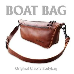 ふるさと納税 Ciwau leathers 【BOAT BAG】チェスナットブラウン　　_装飾品・工芸品  鞄・バッグ かばん カバン_【1477431】 茨城県ひたちなか市