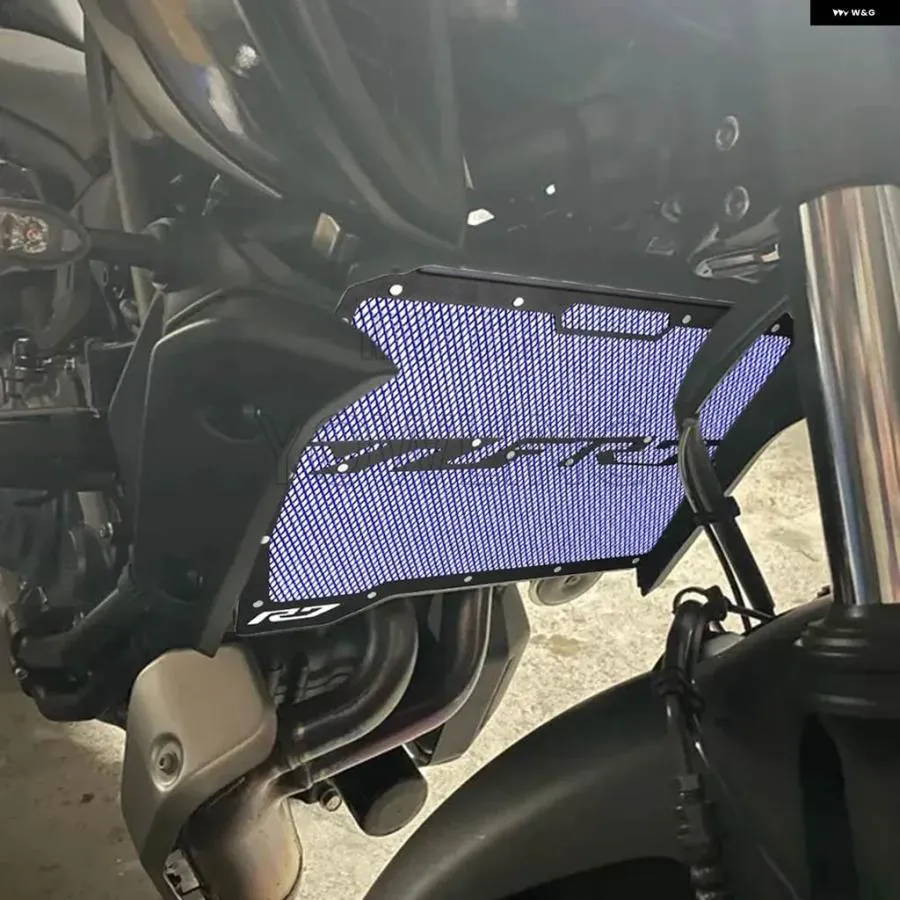 並行輸入品 ヤマハ YZF R7 YZFR7 YZF-R7 2022 - 26 ラジエーター グリル ガード プロテクター カバー メッシュパーツ