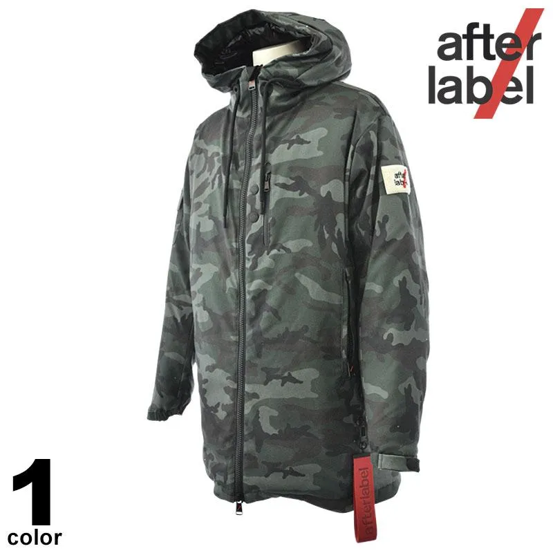After label アフターラベル ロングダウンジャケット メンズ 秋冬 防寒 イタリア インポート 35-3126-42