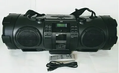 【中古】 JVCケンウッド JVC パワードウーハーCDシステム ブラック RV-NB70-B