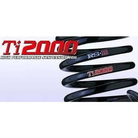 RSR ダウンサス Ti2000ダウン ［フロントのみ］ トヨタ トレノ AE101 FF 1600 NA H3/6-H7/4 品番：T026TDF