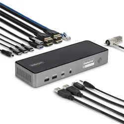 ＳｔａｒＴｅｃｈ．ｃｏｍ ドック/USB-C/3画面/4K60Hz HDMI + DP/140W PD/7x USB/LAN(DK30C2DPEPRN) 目安在庫\u003d○