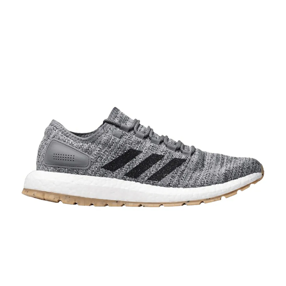 アディダス 白色 ホワイト コア 黒色 ブラック ヘザー GREY スニーカー メンズ ADIDAS PUREBOOST ATR / RUNNING WHITE CORE BLACK HEATHER