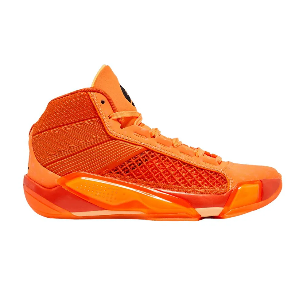 ナイキ 黒色 ブラック 橙 オレンジ エアジョーダン CENTER STAR スニーカー レディース AIR JORDAN WNBA X WMNS AIR JORDAN 38 / CONE BLACK BRILLIANT ORANGE