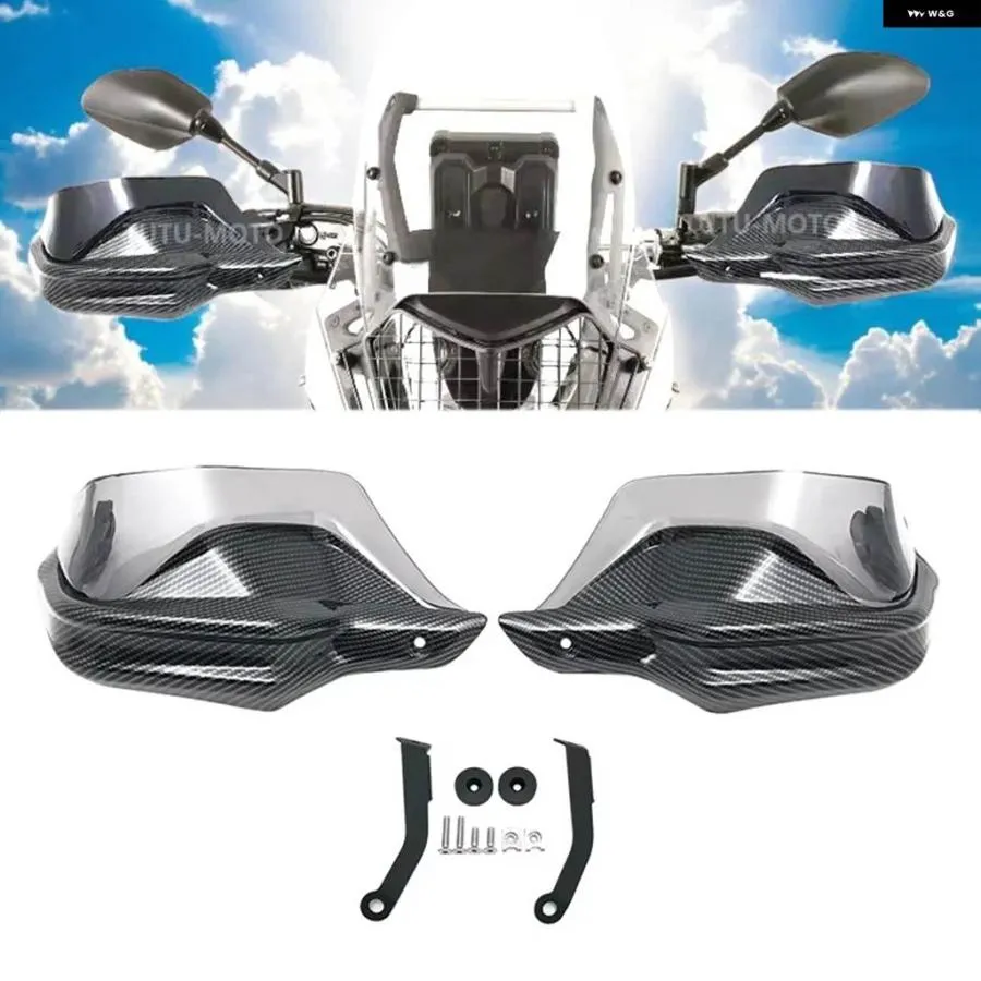 並行輸入品 TENERE700 ウィンド ディフレクター シールド ハンドガード プロテクター ガード ヤマハ TZ700/ RALLY T7 XTZ 2019-2