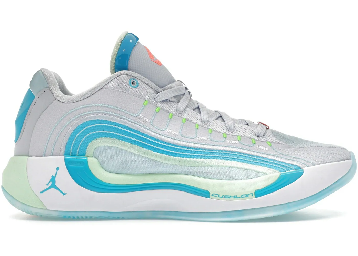 ナイキ ジョーダン レーザー 青色 ブルー 灰色 グレー 緑 グリーン スニーカー メンズ JORDAN LUKA 4 LASER BLUE / FOOTBALL GREY COPA VAPOR GREEN