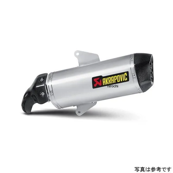 S-A8SO2-HWSS アクラポビッチ AKRAPOVIC スリップオンマフラー E1仕様 08年以降 GP800、SRV850 ステンレス JP店