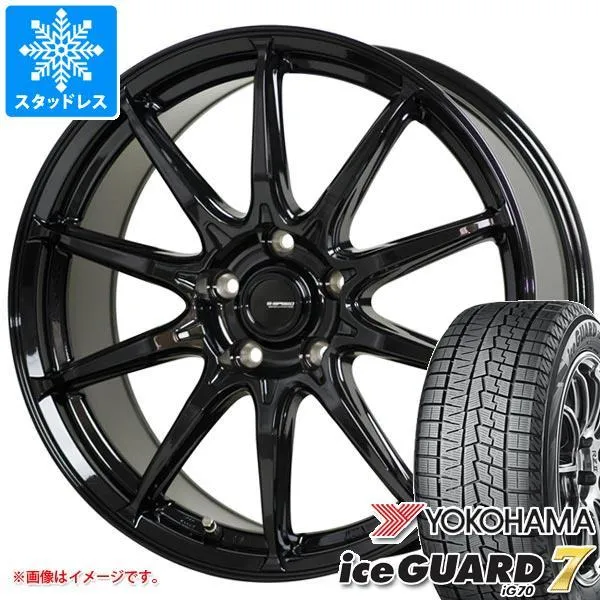 スタッドレスタイヤ ヨコハマ アイスガードセブン iG70 205/65R16 95Q ジースピード G-05 6.5-16