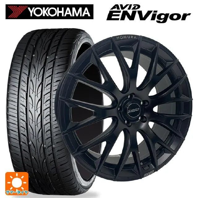送料無料 サマータイヤホイールセット 245/35R21 96W XL ヨコハマ エービット エンビガー S321 レイズ ホムラ 2X9R 21-9