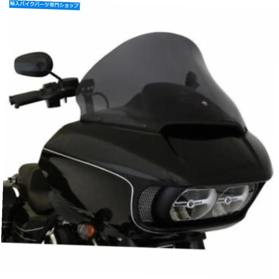 Windshield klock werks 15 \"ダークスモークプローリングフレアフロントガラス2015-2018ハーリーFLTR Klock Werks 15\" Dark Smoke Pro-Touring Flare