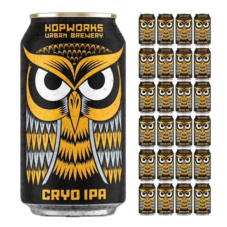アメリカン ビール パウエルIPA ホップワークス 355ml 24本 缶 蝦夷麦酒 えぞビール 送料無料 取り寄せ品