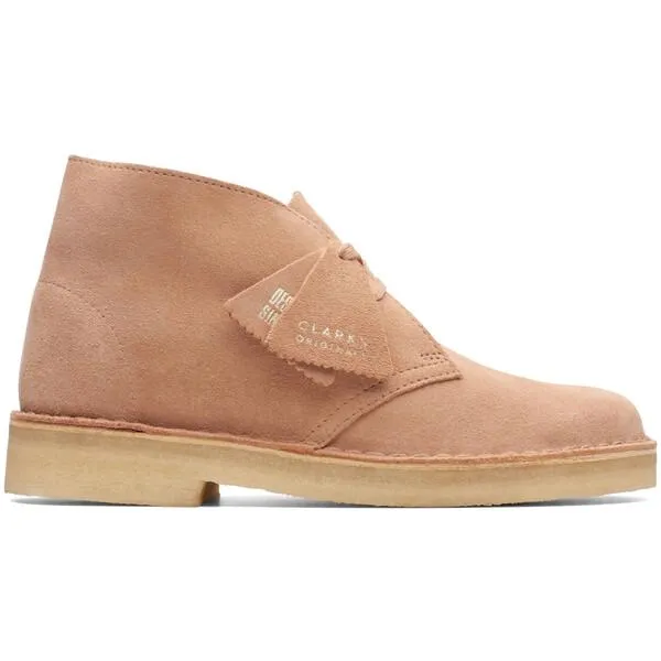 Clarks クラークス レディース スニーカー Clarks Originals Desert Boot Warm Beige Suede 【サイズ US_6.5(23.5cm)】