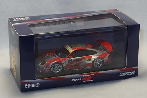 【中古】(非常に良い)EBRRO 1／43 SUPER GT300 Verity TAISAN Porsche 2011 完成品