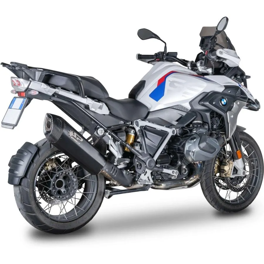 SPARK EXHAUST スパーク マフラー FIGHTERサイレンサー スリップオンマフラー 材質：ブラックシリーズ R 1200 GS ADV 1250 BMW