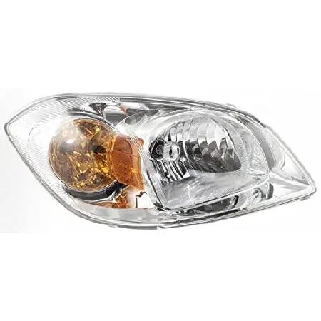 並行輸入 Evan Fischer Passenger Side Headlight for Chevrolet Cobalt 2005-2010 Halogen With bulb(s) Replaces# 22740620
