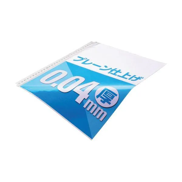 (まとめ) TANOSEE クリアファイル用リフィルA4タテ 2・4・30穴 プレーン仕上げ 1セット(500枚:100枚×5パック) 〔×10セット〕