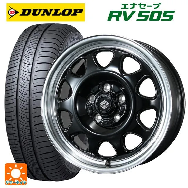 送料無料 サマータイヤホイールセット 215/45R17 91W ダンロップ エナセーブ RV505 トピー ランドフット SWZ 17-7J