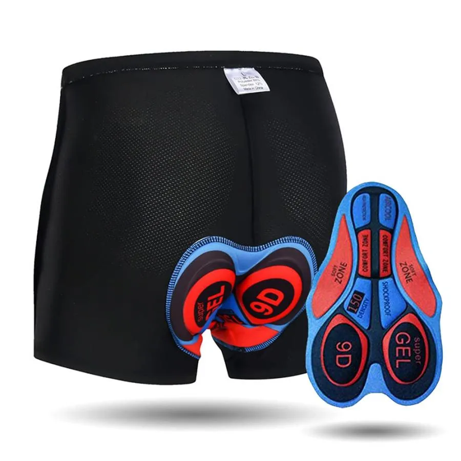 【並行輸入品】JEPOZRA Men's Cycling Underwear Shorts 3D Padded Bike Shorts Bre